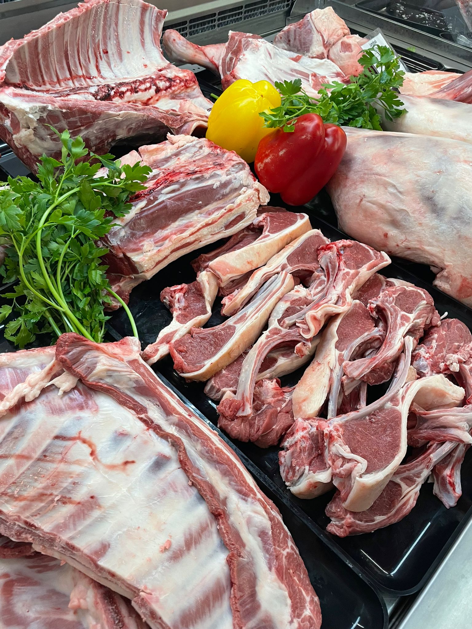 Halal-Wurstwaren und Aufschnitt